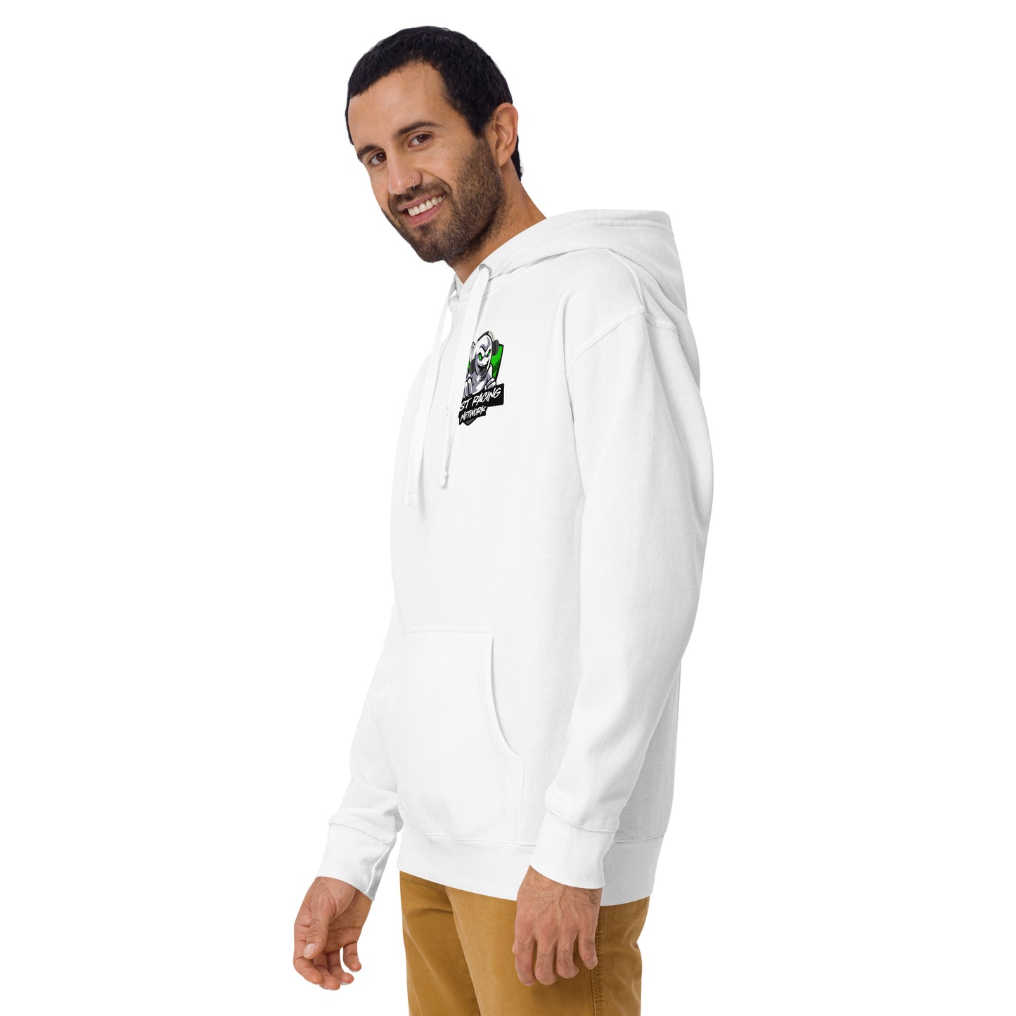 Green Ghost Racing Network Unisex Premium Hoodie | Cotton Heritage M2580