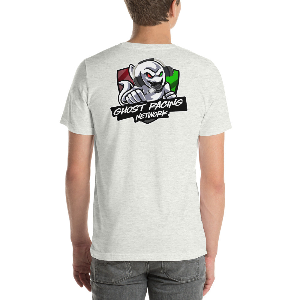 Mixed Ghost Racing Network Unisex t-shirt | Bella + Canvas 3001
