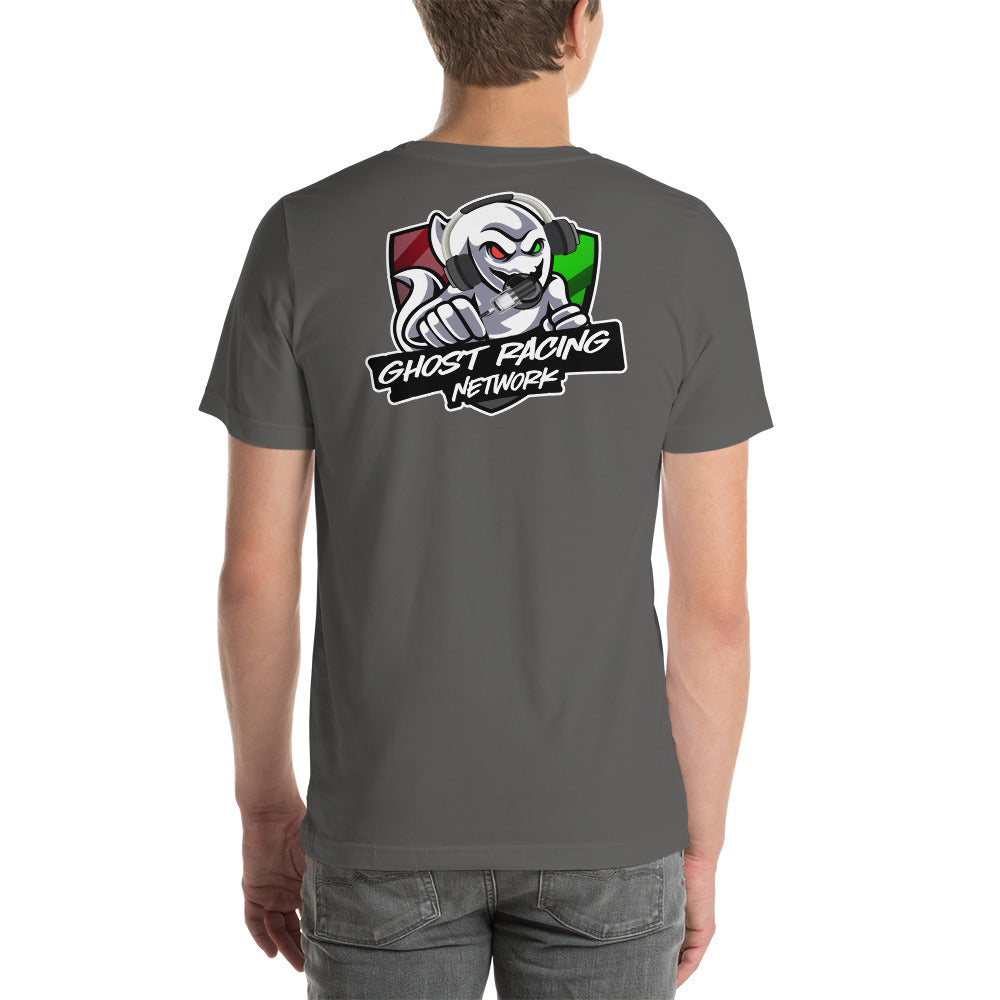 Mixed Ghost Racing Network Unisex t-shirt | Bella + Canvas 3001