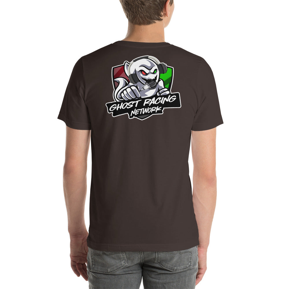 Mixed Ghost Racing Network Unisex t-shirt | Bella + Canvas 3001