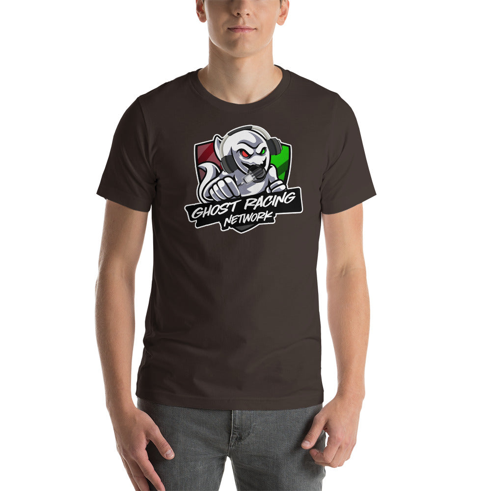 Mixed Ghost Racing Network Unisex t-shirt | Bella + Canvas 3001