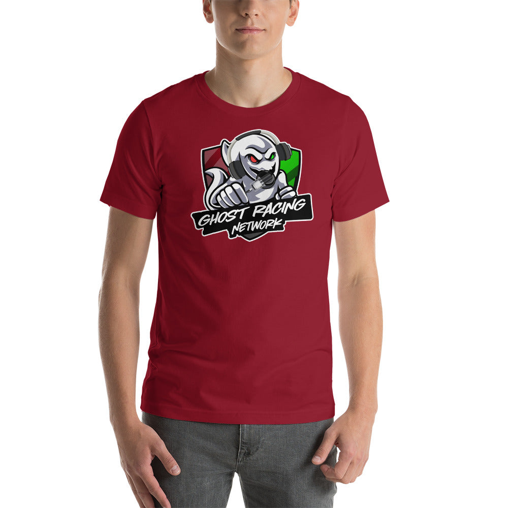 Mixed Ghost Racing Network Unisex t-shirt | Bella + Canvas 3001