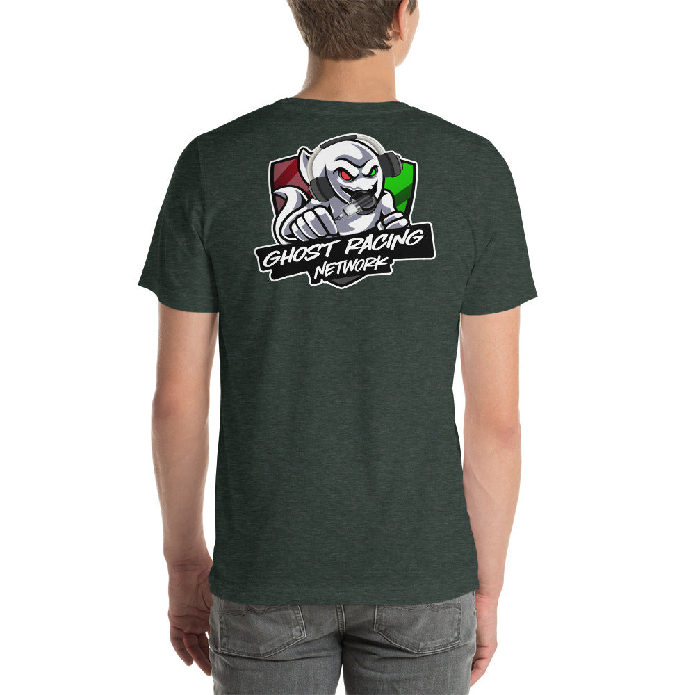 Mixed Ghost Racing Network Unisex t-shirt | Bella + Canvas 3001