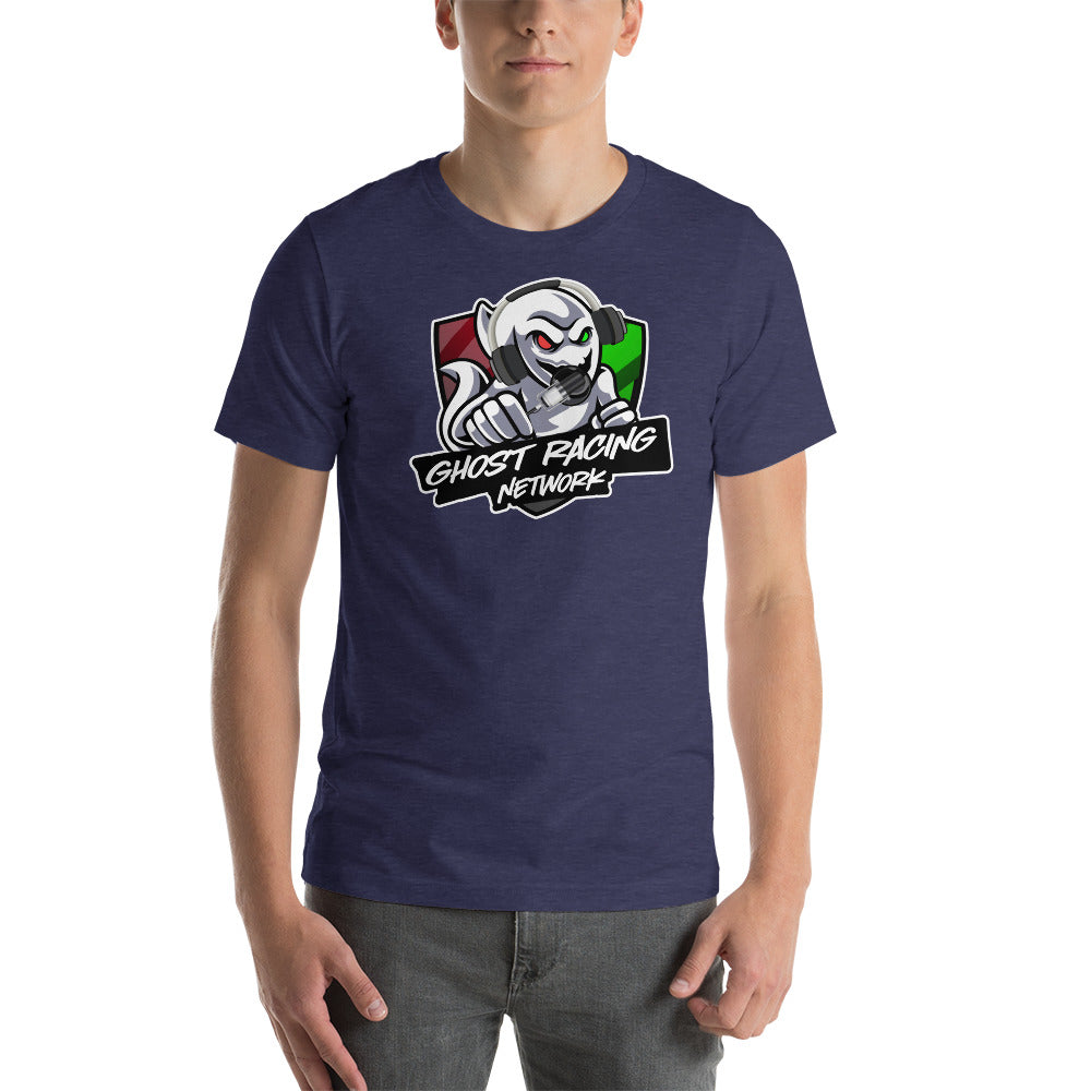 Mixed Ghost Racing Network Unisex t-shirt | Bella + Canvas 3001