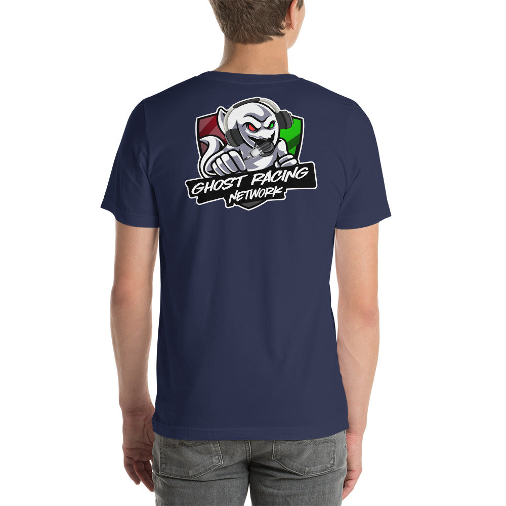 Mixed Ghost Racing Network Unisex t-shirt | Bella + Canvas 3001