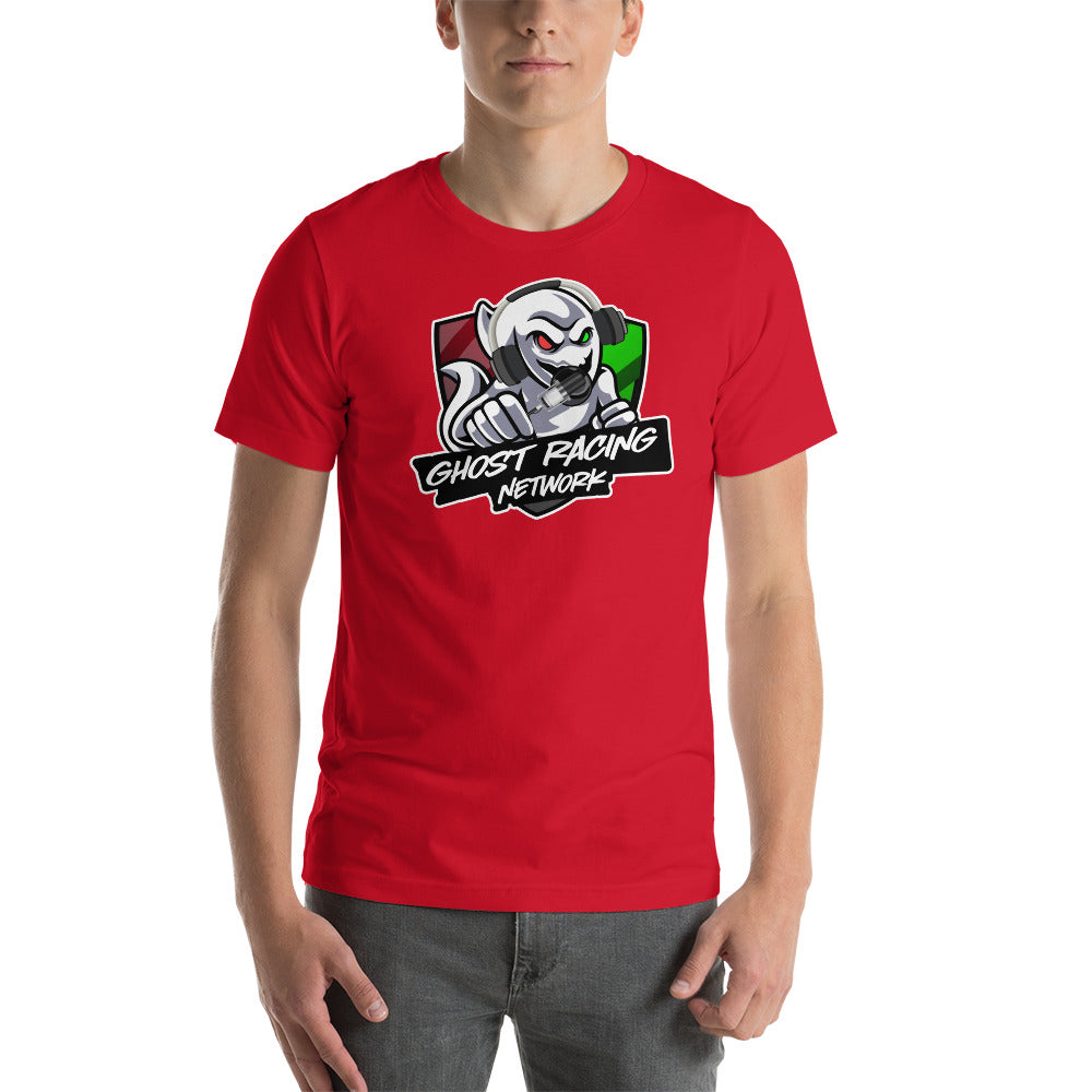 Mixed Ghost Racing Network Unisex t-shirt | Bella + Canvas 3001