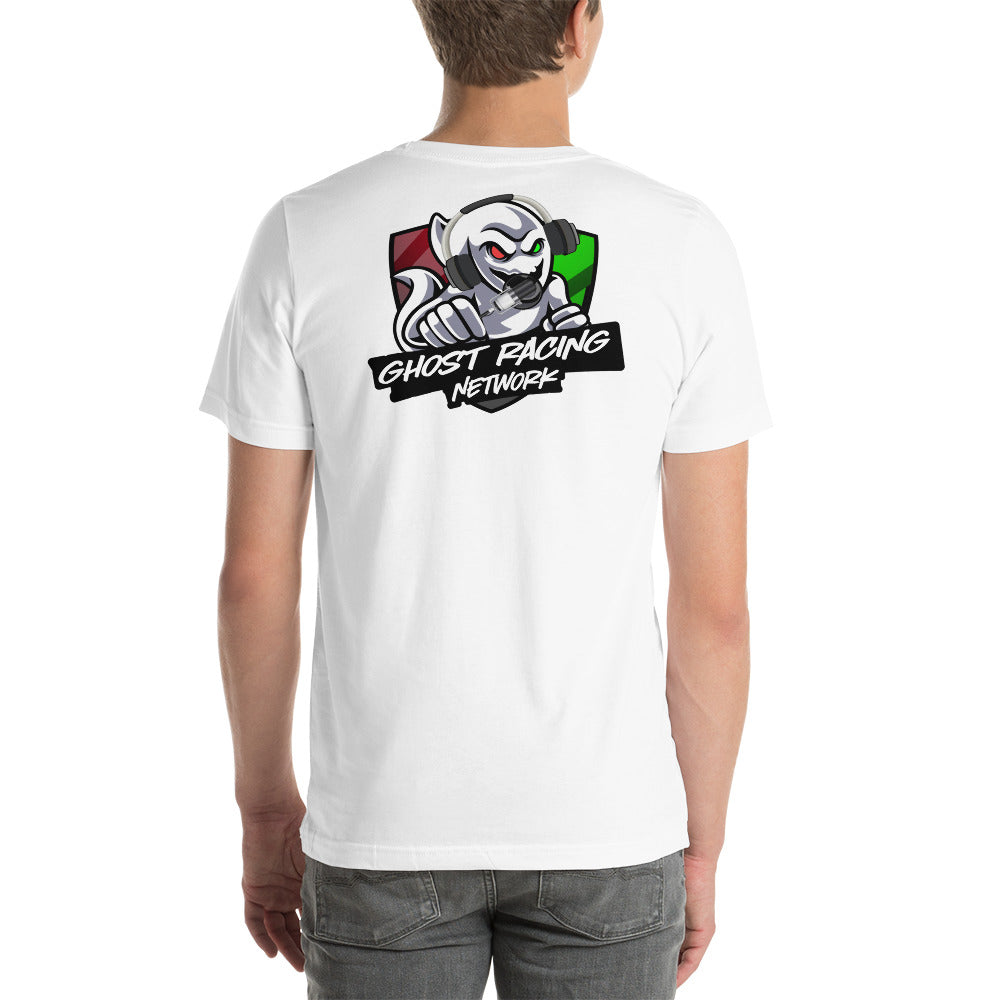 Mixed Ghost Racing Network Unisex t-shirt | Bella + Canvas 3001