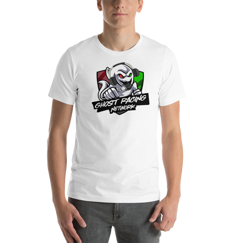 Mixed Ghost Racing Network Unisex t-shirt | Bella + Canvas 3001